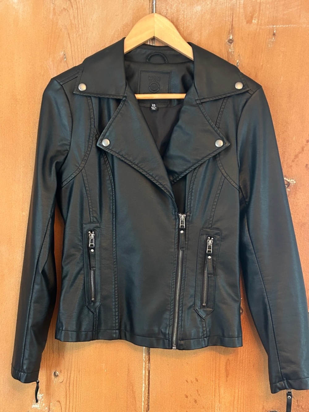 Max Studio Spring Biker Jacket XS